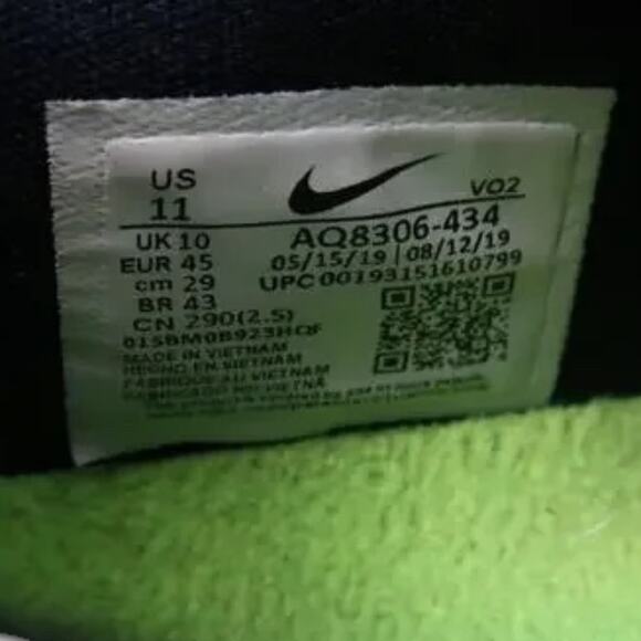 Nike Shoes Mens 11 Athletic Trainers Free Metcon 2 Blue Running Active Gym Sport - Picture 11 of 14